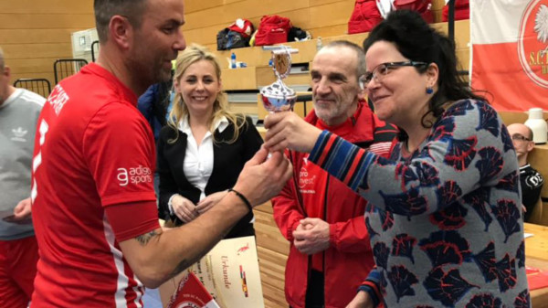 Preisverleihung beim Fußballturnier von SC Polonia mit Unterstützung des Integrationsbeirates Herrenhausen-Stöcken